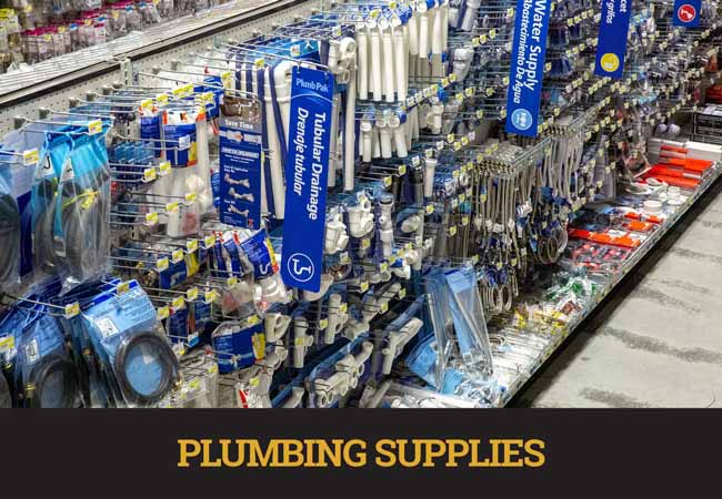 plumbing supplies