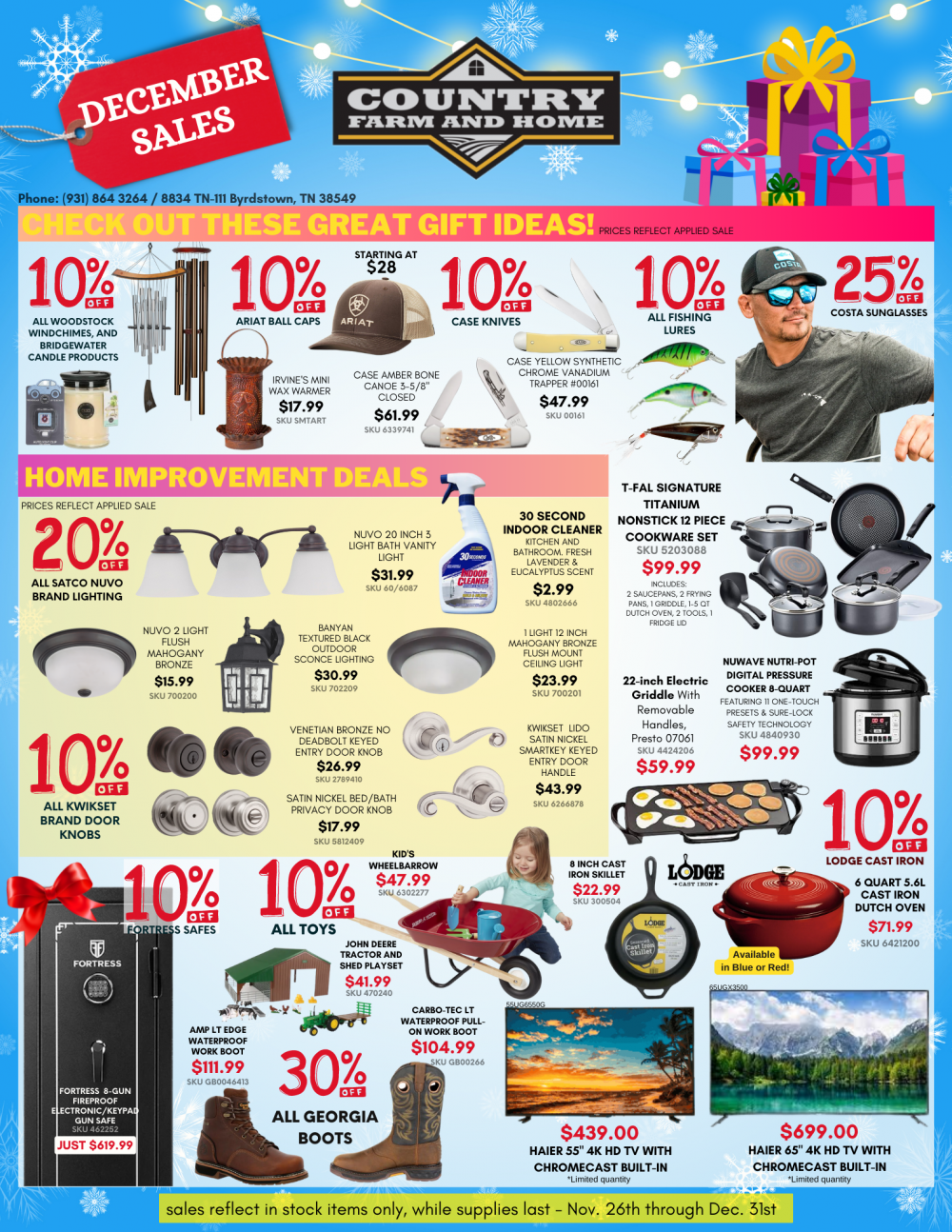 Specials Country Farm and Home